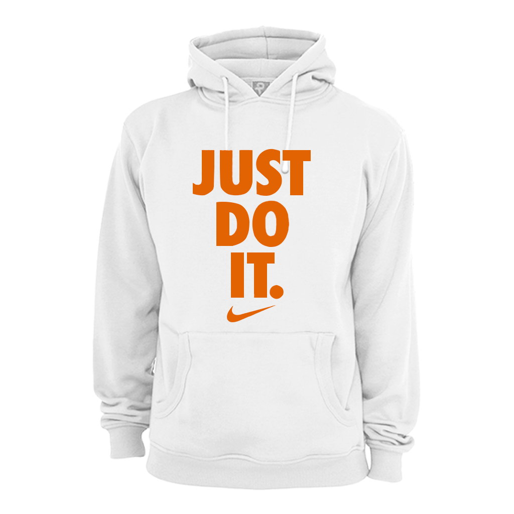 Just do it hoodie clearance orange