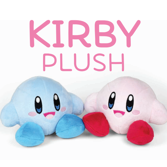 Blue 2024 kirby plush