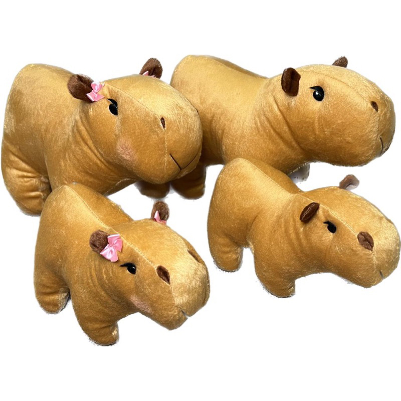 Bicho de Pelúcia Antialérgico - Capivara Roi Roi P 27cm - Ioiô de