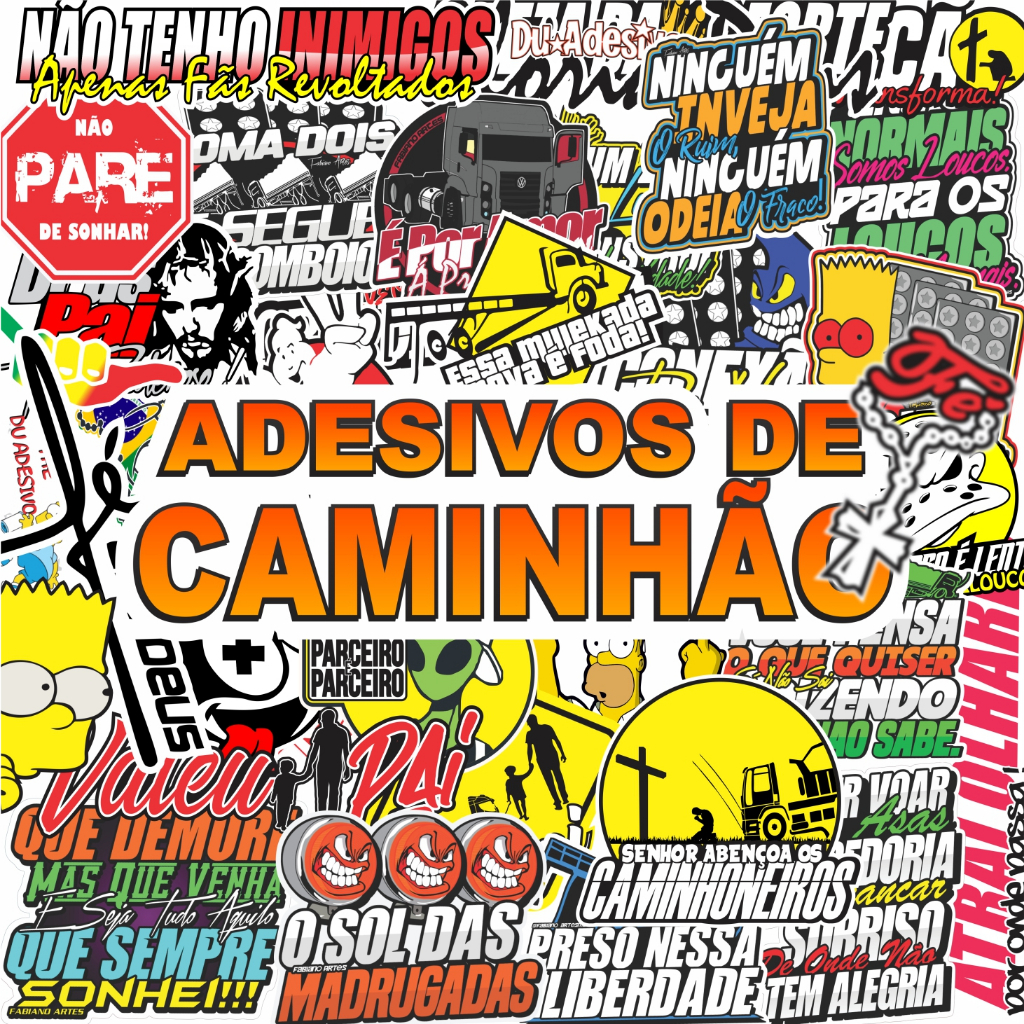 Desenhos para adesivos de caminhões!