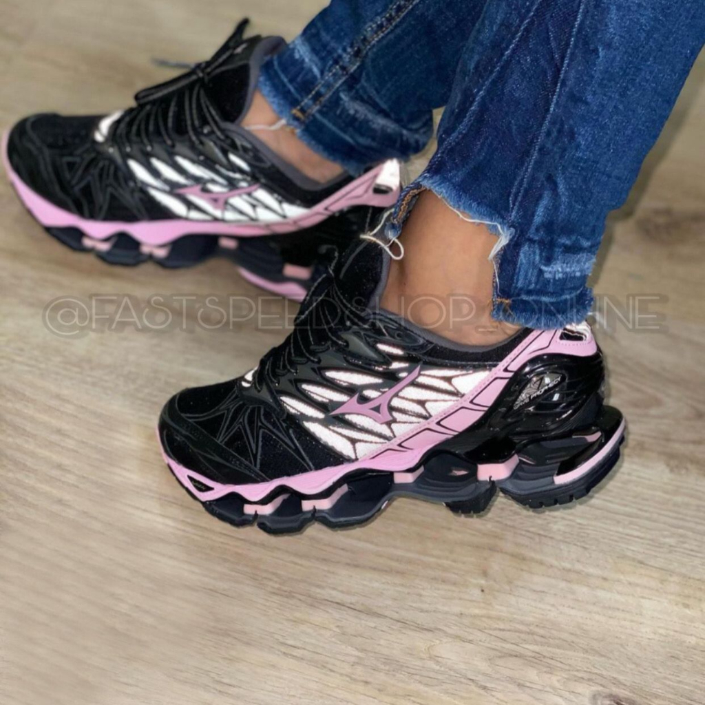 Mizuno prophecy 7 2024 rosa com preto