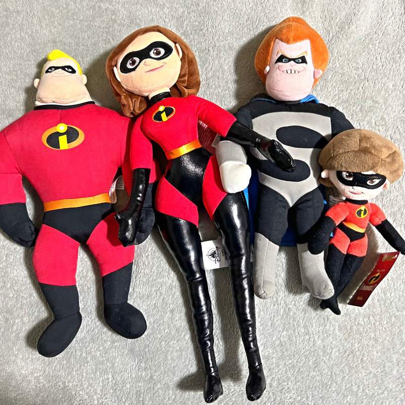 The incredibles 2024 plush toys