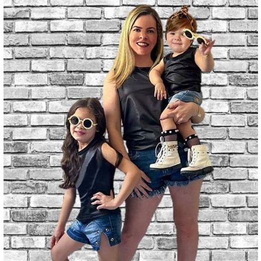 Roupa de Boneca Flores Contornadas - Mãe e Filha - Lille Butik - look tal  mãe tal filha, roupas para menina, feminino adulto, meninos, vestidos e  muito mais!