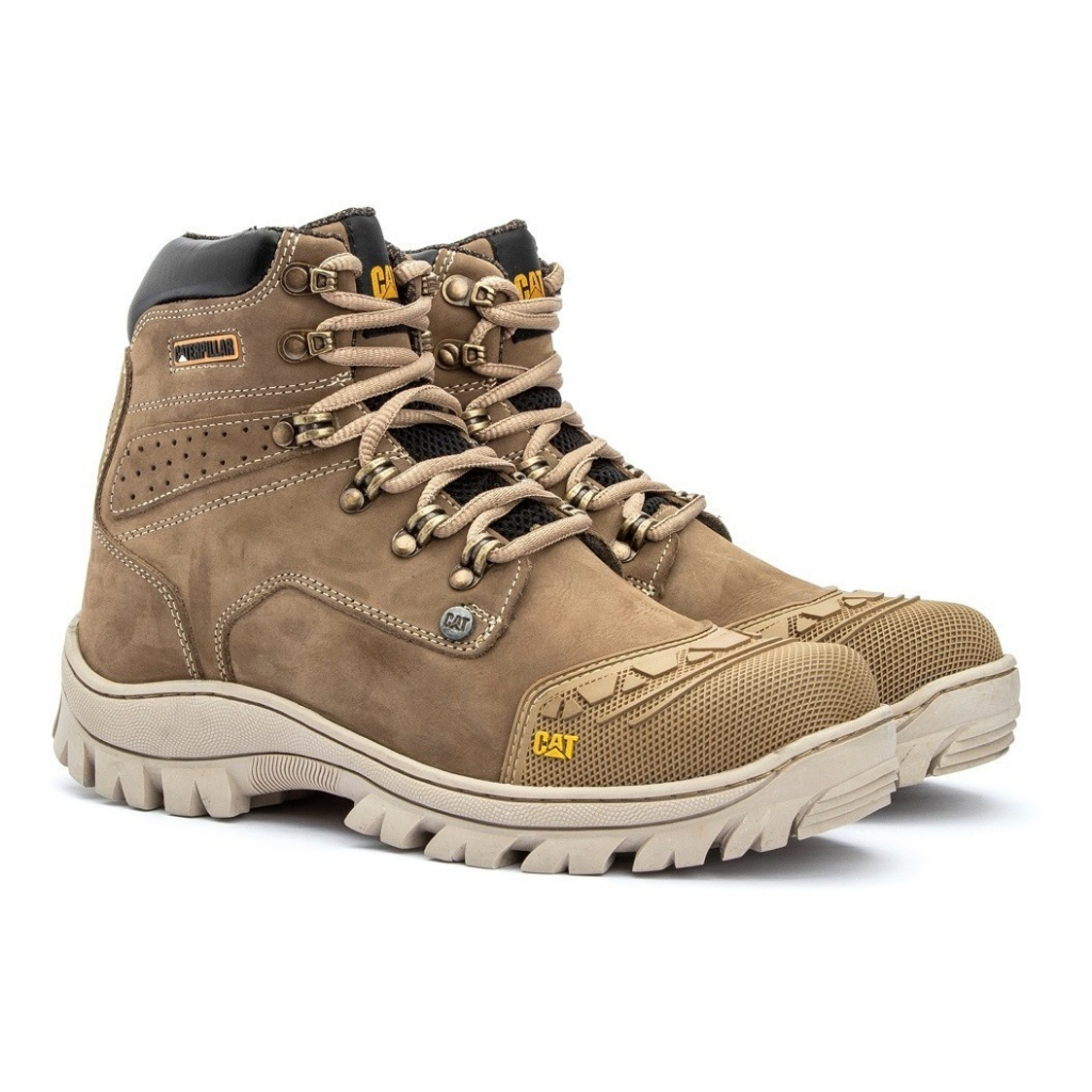 Bota caterpillar original hot sale bico de aço