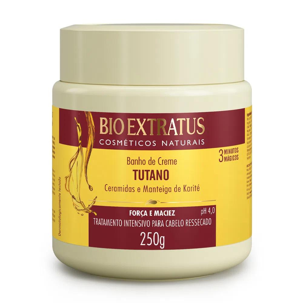 Kit 3 Shampoo Brilho Natural Umectante 500 ml Bio Extratus - poliitens
