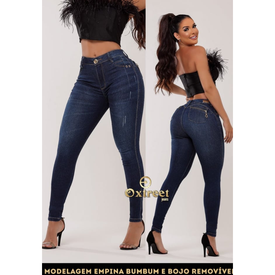 MOLDE DIGITAL DE PANTALON JEANS LEVANTA COLA CON