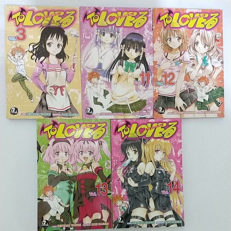 To Love Ru Manga Volumes 13-14