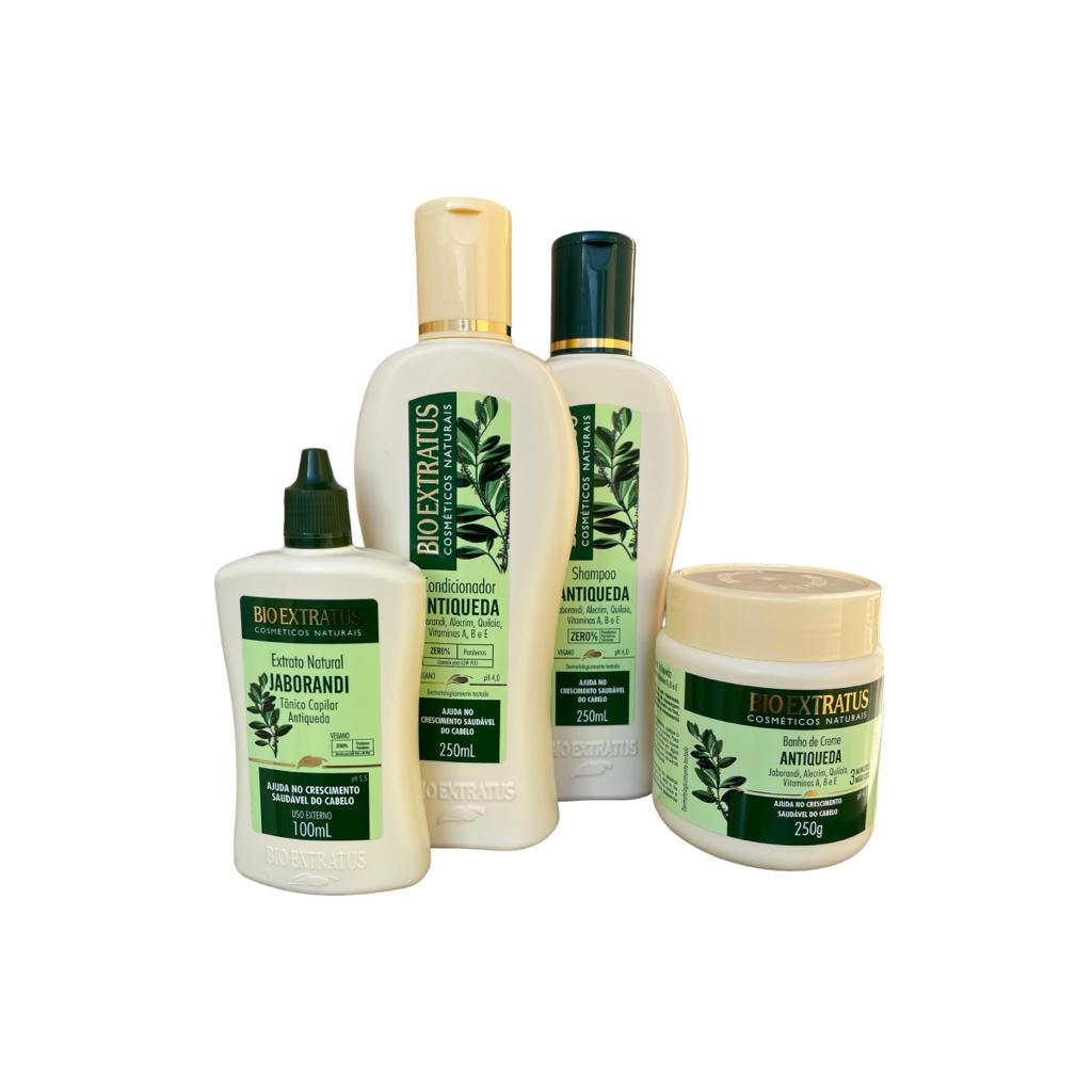 Kit 1 Shampoo 1 Condicionador NEUTRO 1L Bio Extratus - poliitens