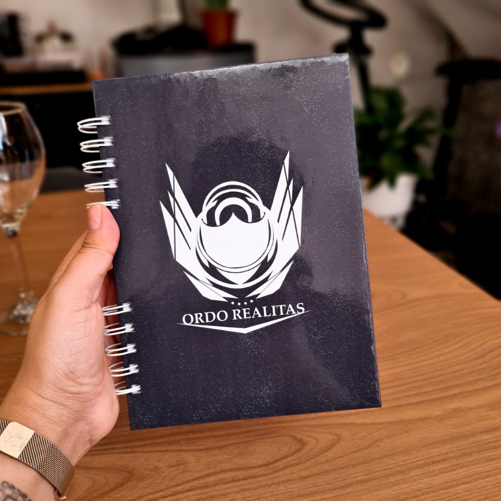 Caderno Ordo Realitas - inspiração Ordem Paranormal - tamanho A5