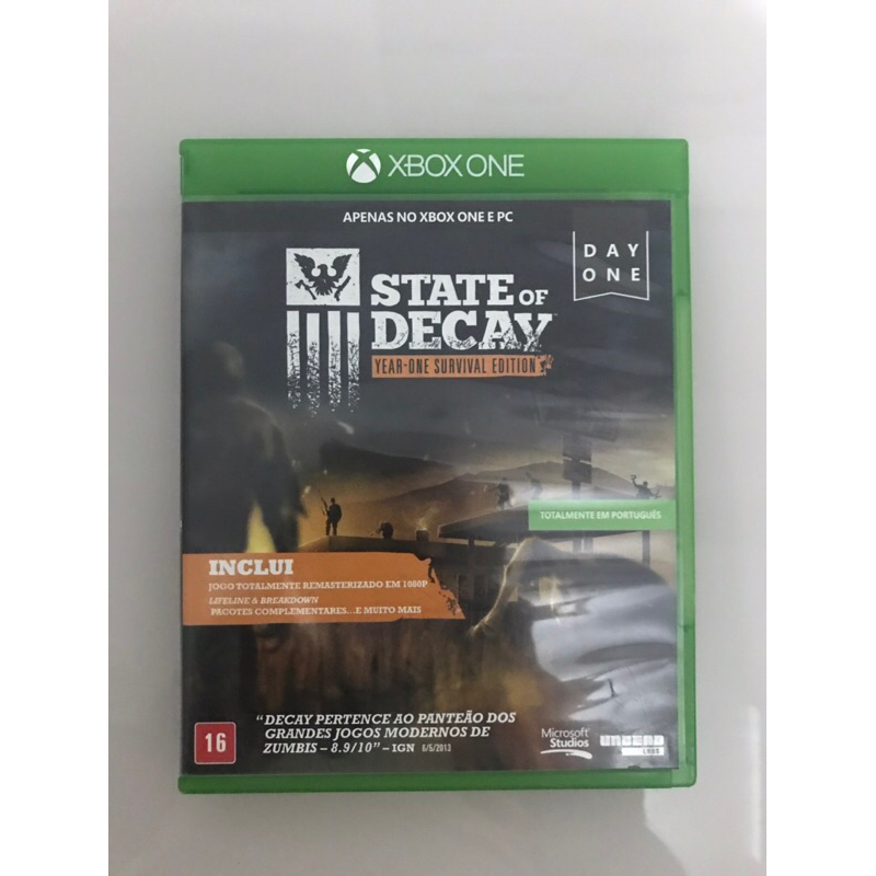 State of Decay Xbox One Seminovo