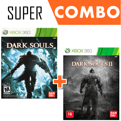 Pack Dark Souls 1 Dark Souls 2 Xbox 360 Shopee Brasil