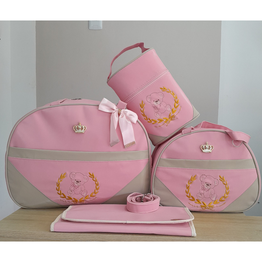 Mochila de Costas Bebe Passeio Realeza - Gaby Mundo Infantil-Bolsa