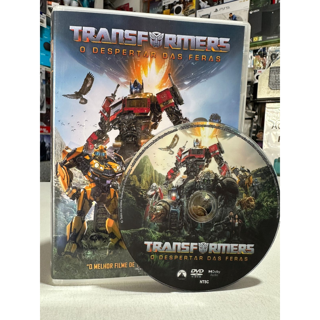 DVD Filme Transformers - O Despertar das Feras (2023) - Dublado e Legendado  | Shopee Brasil