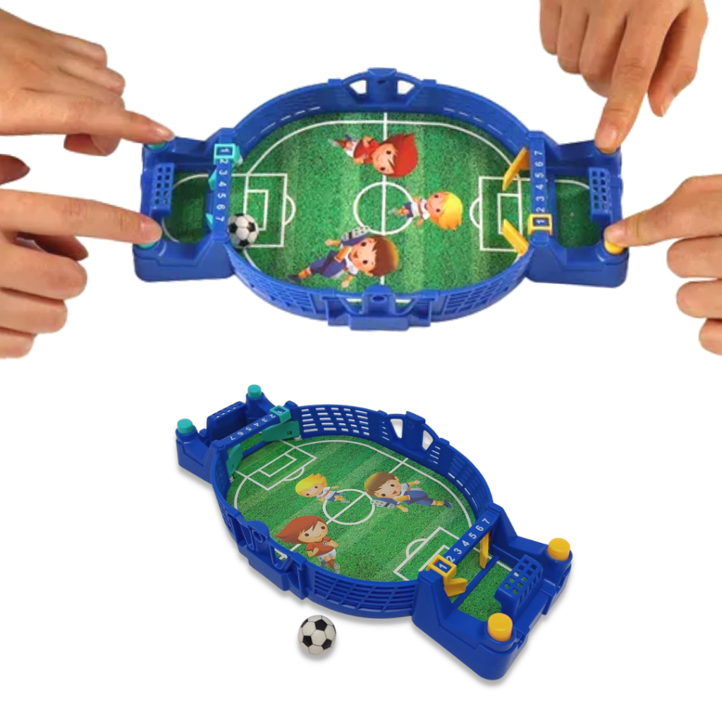 Brinquedo Jogo Mini Campo De Futebol 2 Players Emocionante