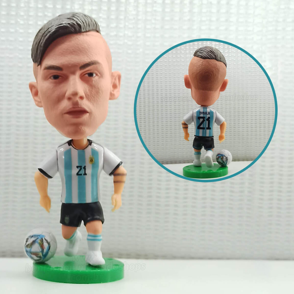 Mini craque, Marca Soccer Starz, PAULINHO, A. 5 cm - Co