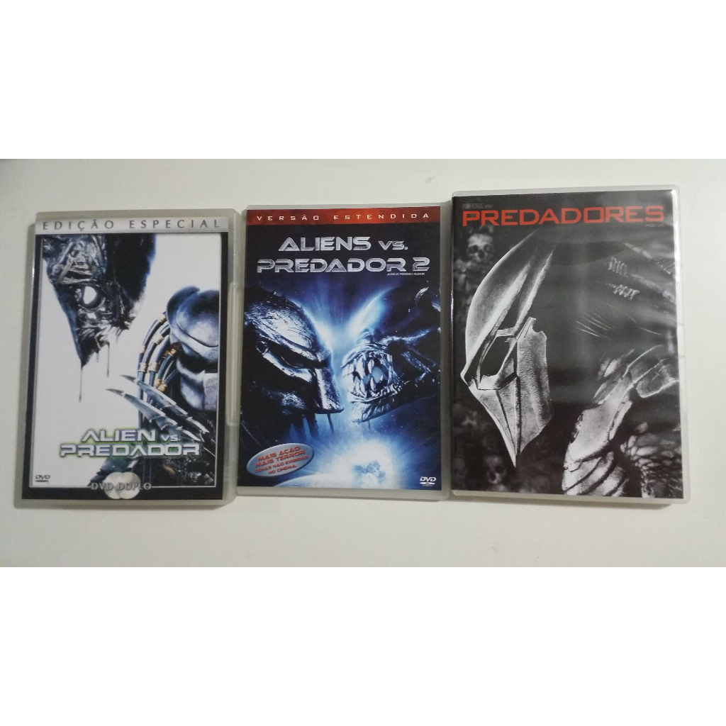 Box Alien Vs. Predador 1 e 2 (2 DVD's)