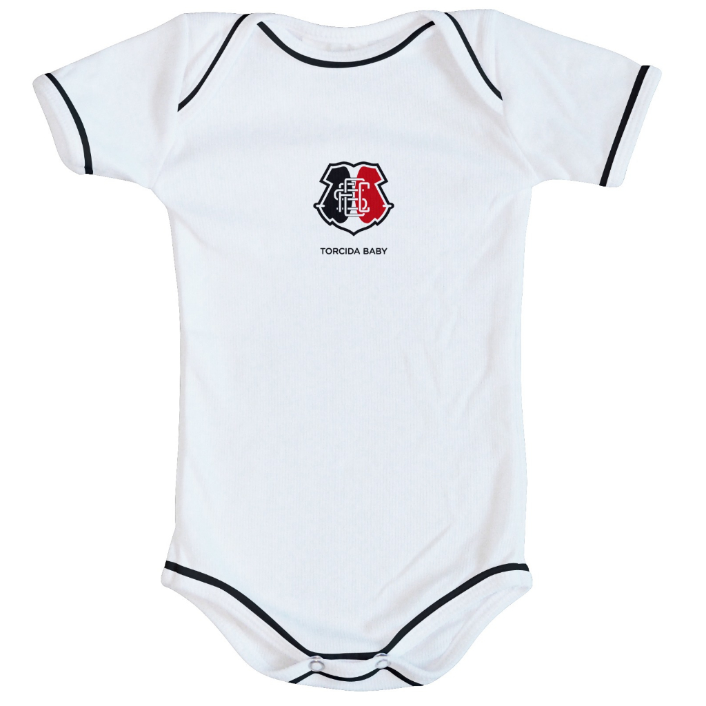 Body Oficial Santa Cruz Futebol Clube Branco Shopee Brasil