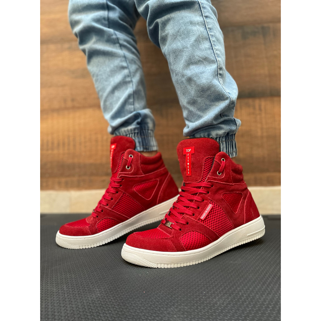 Tênis Sneaker Feminino Lirom Jordan Cano Alto Musculação