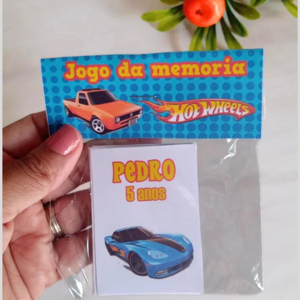 Hot Wheels Jogo da Memória