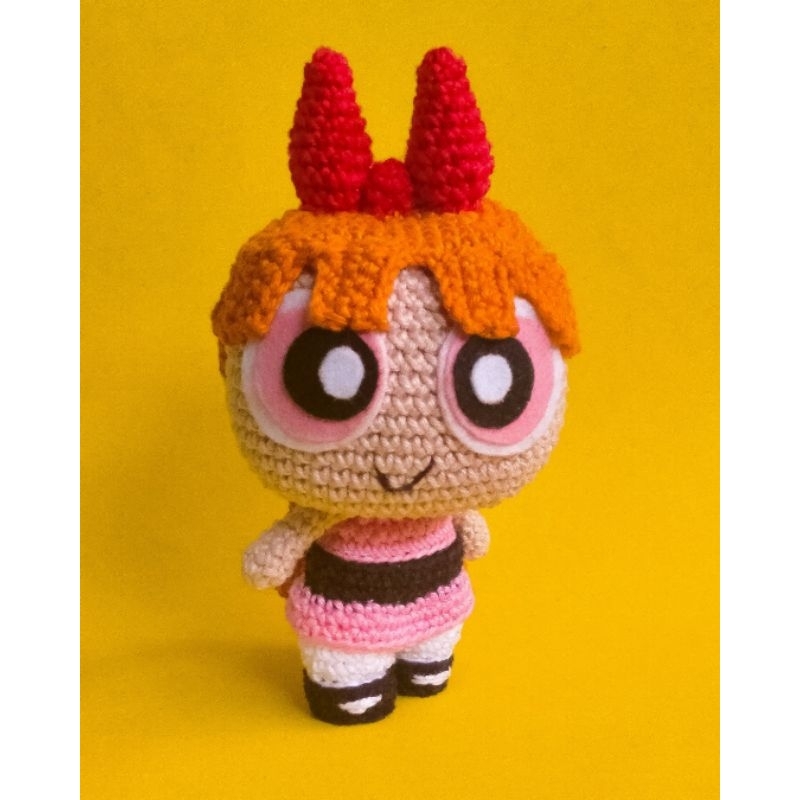 Amigurumi doces Round 6 - Jogo da Colméia crochê - série round 6 - batatinha  frita 123