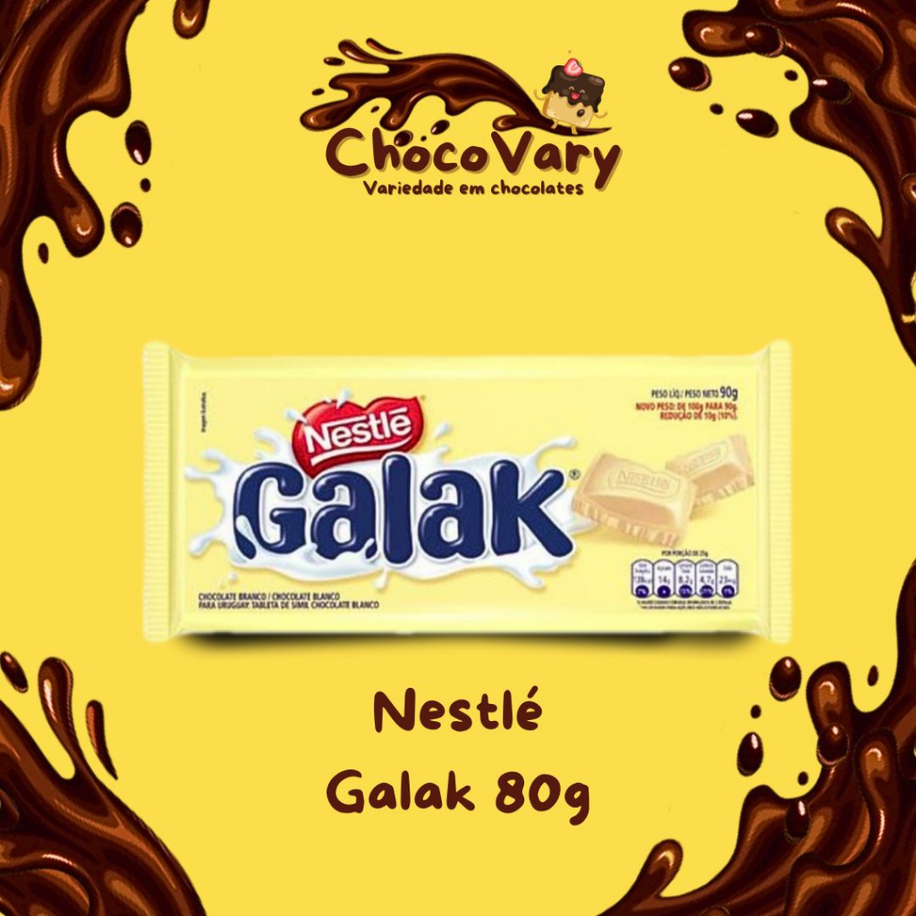 Chocolate Branco Galak 80g