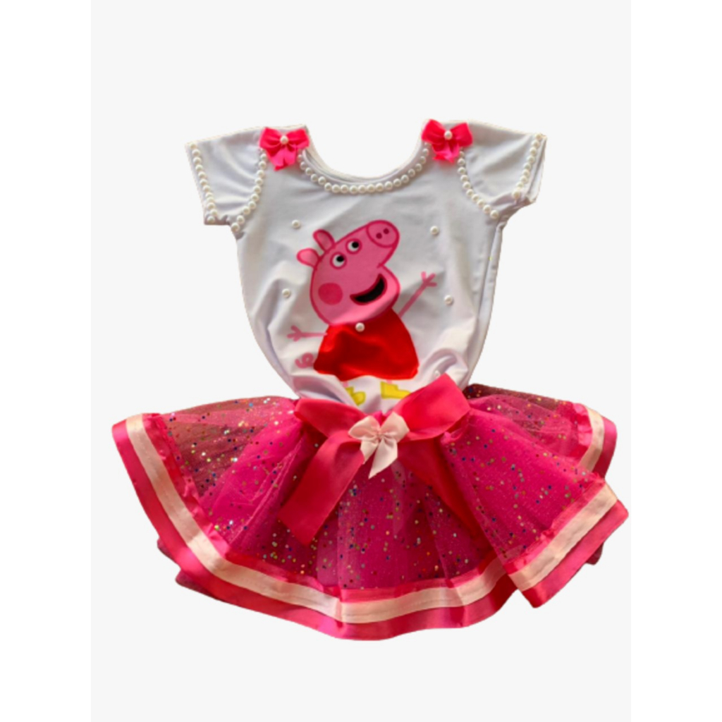 Roupa da store peppa de tule