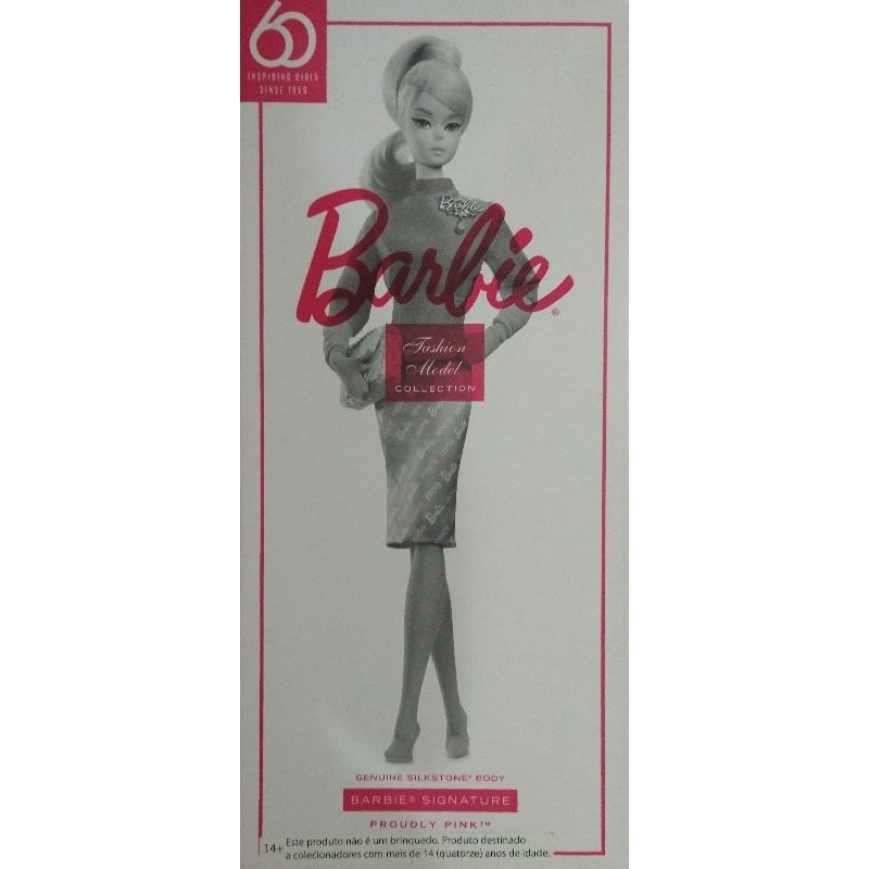 Proudly pink silkstone barbie 2024 doll