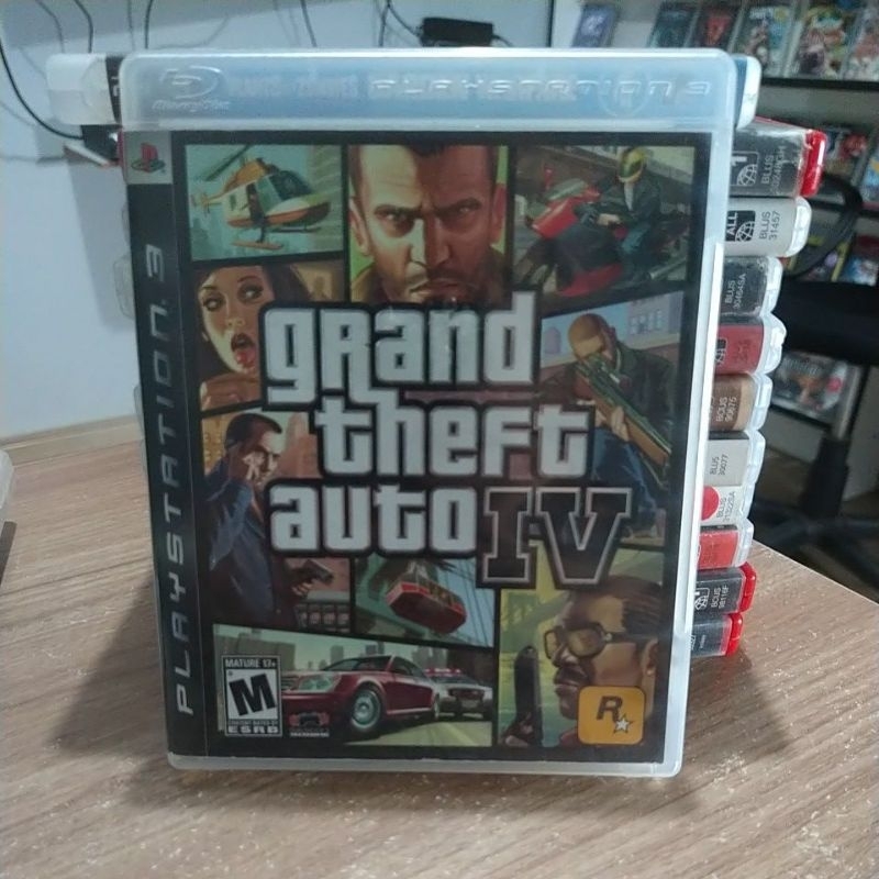 Jogo GTA IV - Grand Theft Auto IV - Playstation 3 Ps3 - Mídia Física  Original - Escorrega o Preço