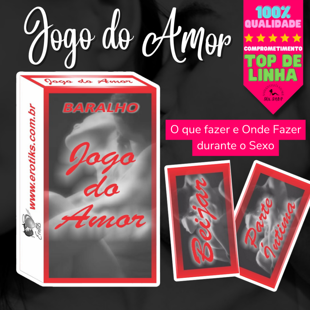 Baralho Jogo do Amor Erotiks - Sex Shop | Shopee Brasil