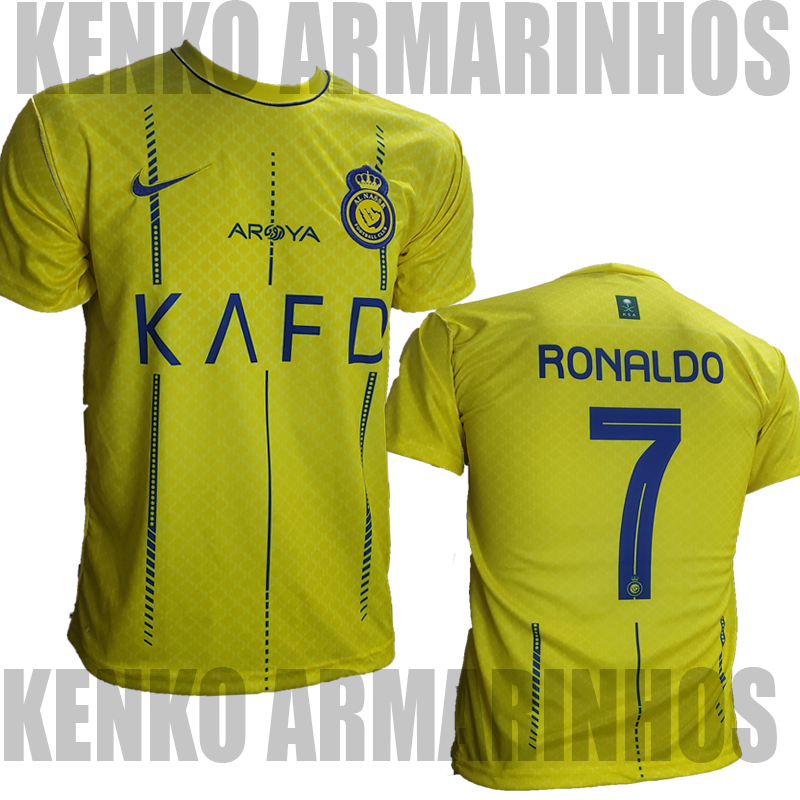 Camiseta Time Al Nassr Cristiano Ronaldo Cr7