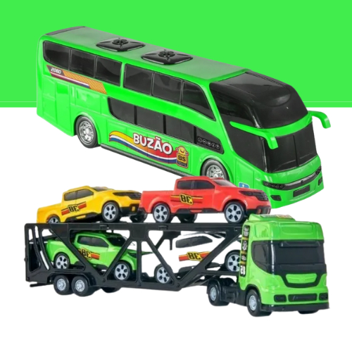 Carreta Cegonheira Diesel De Brinquedo Com 04 Caminhonetes - ShopJJ -  Brinquedos, Bebe Reborn e Utilidades