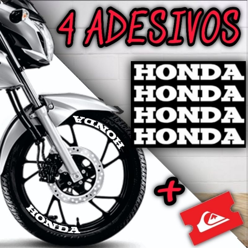 Friso Roda Personalizado Honda Titan Fan Pop Biz Pcx - Escorrega o Preço