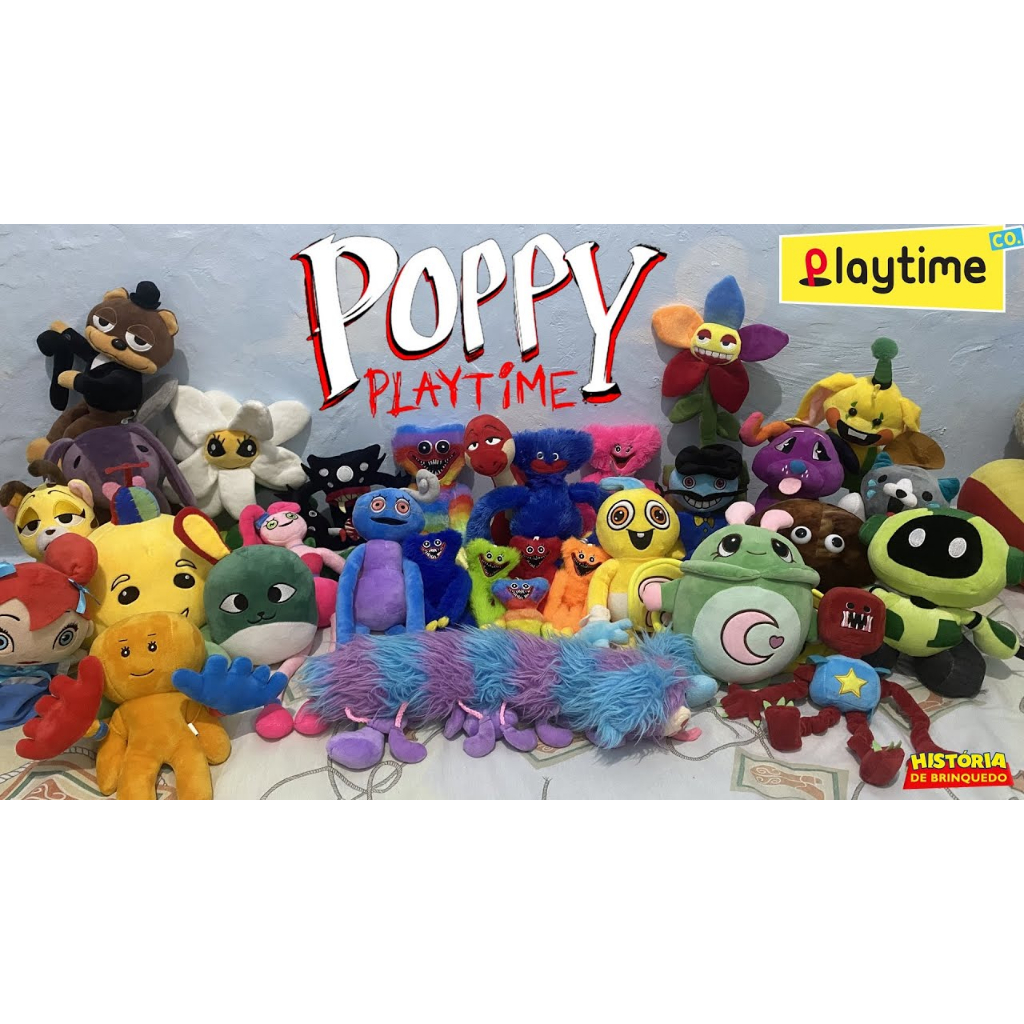 Poppy Playtime Capítulo 1, 2 & 3 (Project: Playtime) - Pelúcias,  Brinquedos, Qualidade Premium | Shopee Brasil