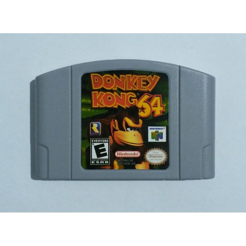 Donkey kong 64 cartridge new arrivals