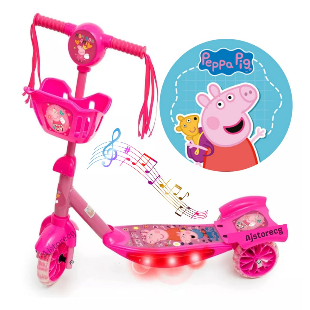 Patinete store peppa pig