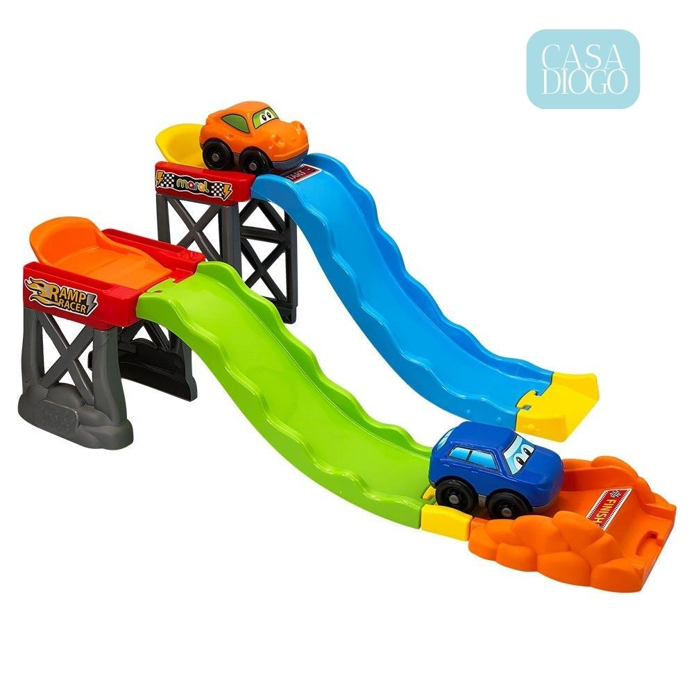 Comprar Pista Com 2 Carrinhos Ramp Racer Maral