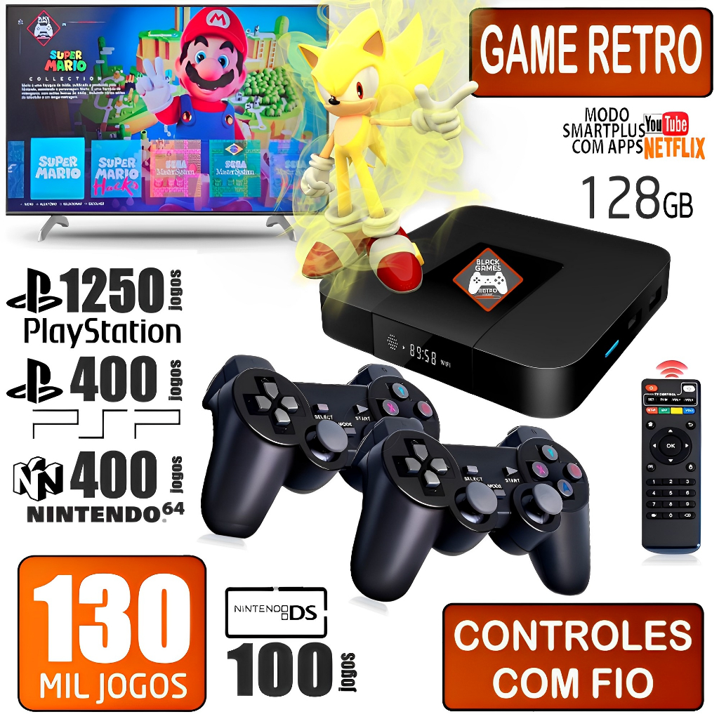 BLACK RETRO GAMES, Loja Online