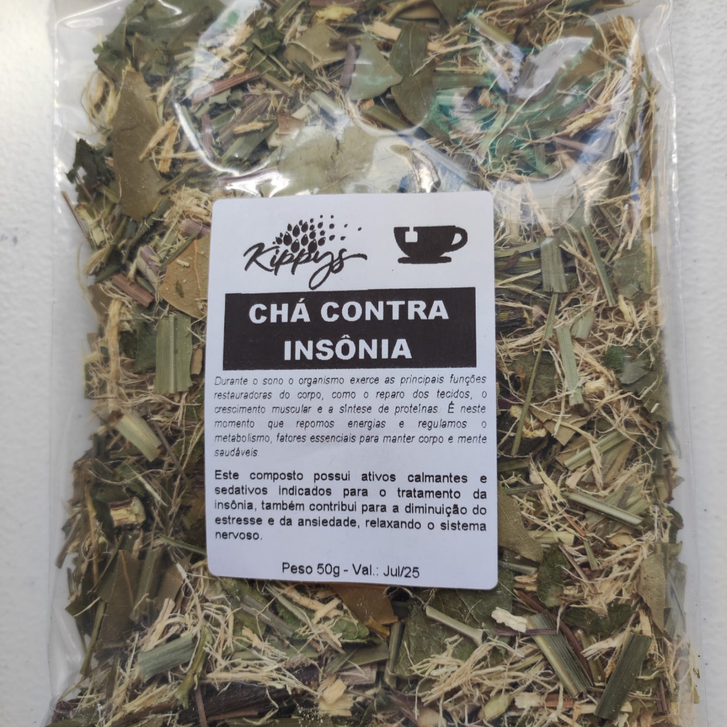 Ch contra ins nia Composto para dormir bem 50g Shopee Brasil