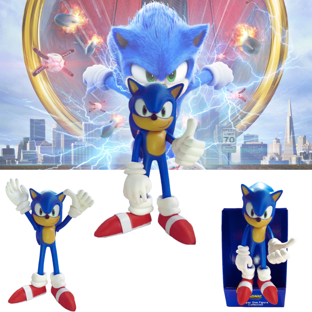 Sega Sonic Boneco Articulado Sonic F00662 Fun - Pikoka Brinquedos - Muito  mais que diversão!