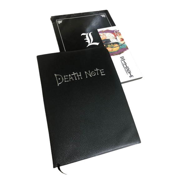 Caderno Death Note Kira Ryuk Anime E Colar L C/ Nota Fiscal