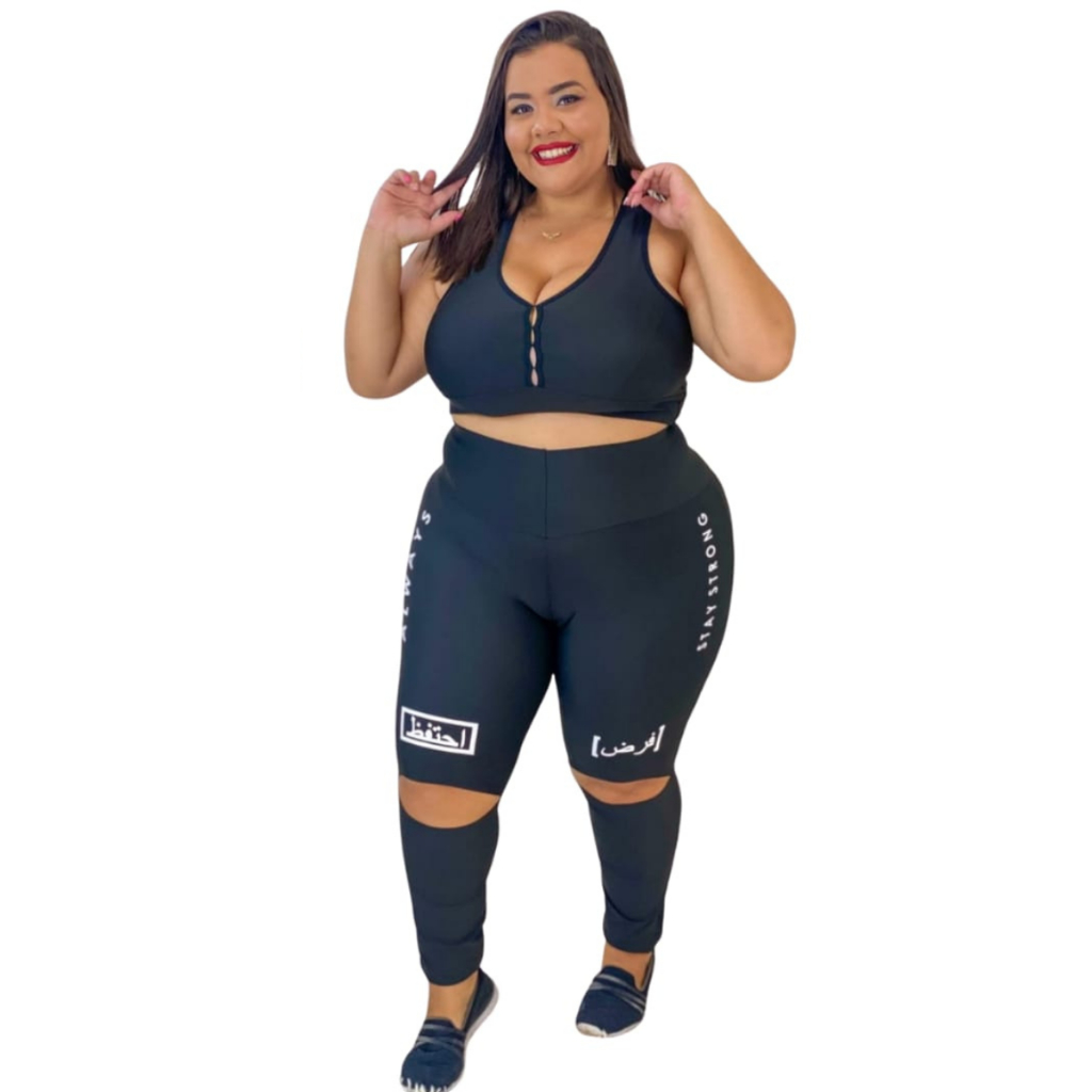 Calça, Legging, Roupas Fitness, Moda Feminina, Top Cropped, Academia