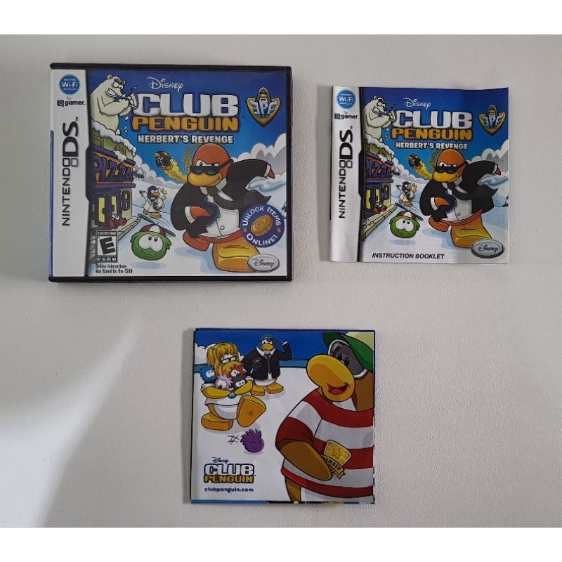 Club Penguin: Herbert's Revenge Seminovo (SEM CAPA) - Nintendo DS - Stop  Games - A loja de games mais completa de BH!