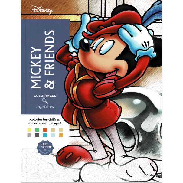 Livro colorir da disney misterio