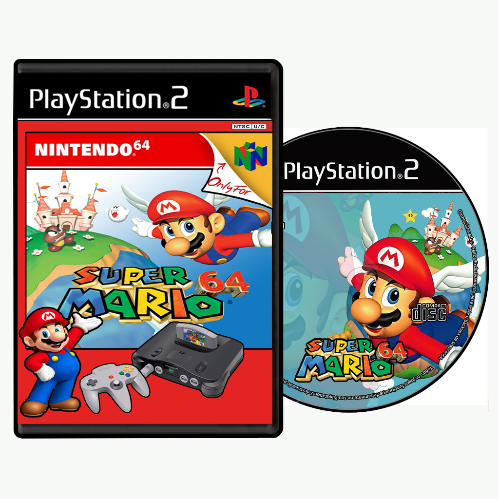 SUPER MARIO 64 - O JOGO DE PS2 E N64 (PT-BR) 