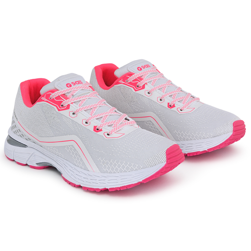 Tenis branco de corrida hot sale feminino