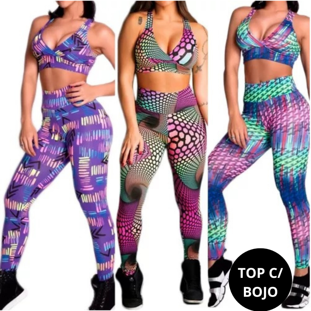 Moda fitness hot sale feminina atacado