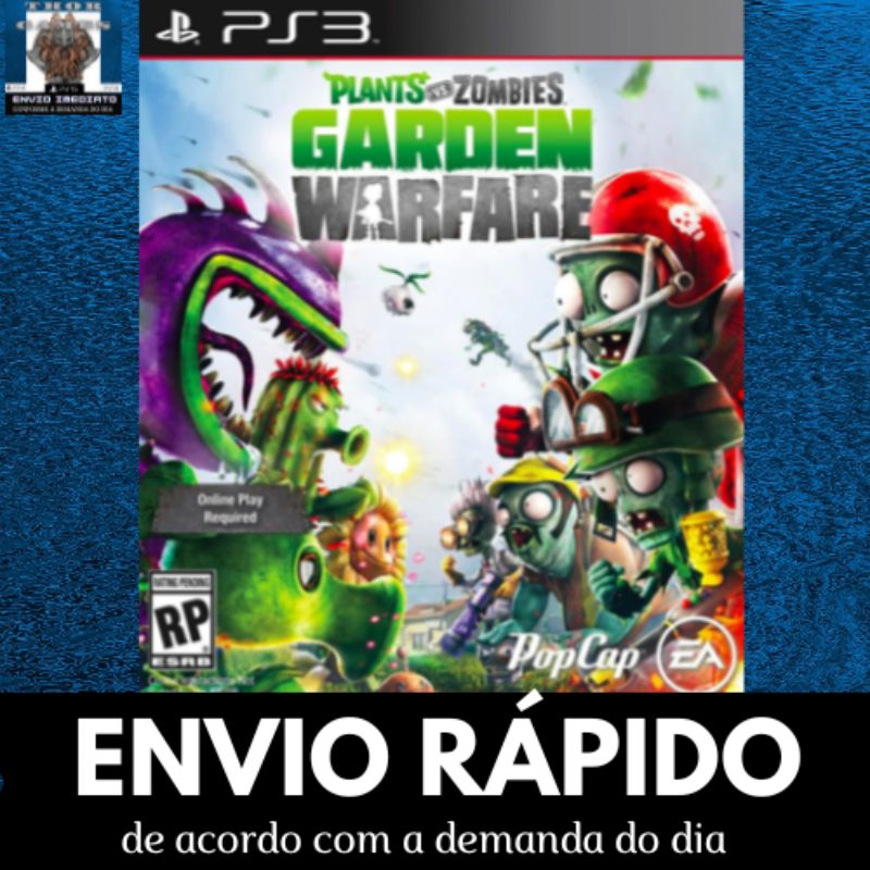 Plants vs Zombies Garden Warfare PS3 - Game Games - Loja de Games Online