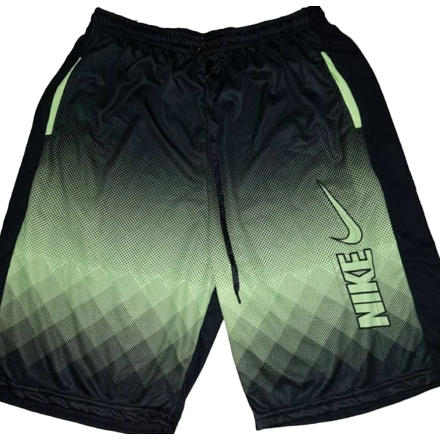 Black and lime green best sale nike shorts