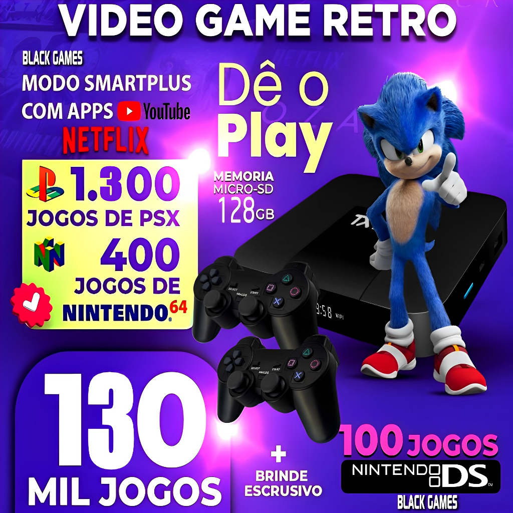 BLACK RETRO GAMES, Loja Online