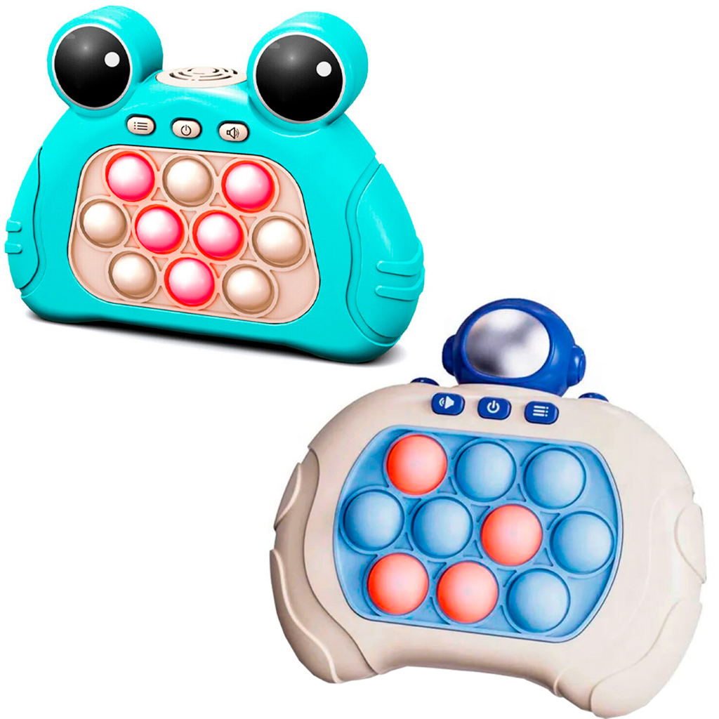 Pop-it Eletrônico Jogo Didático Brinquedo Anti Stress com som